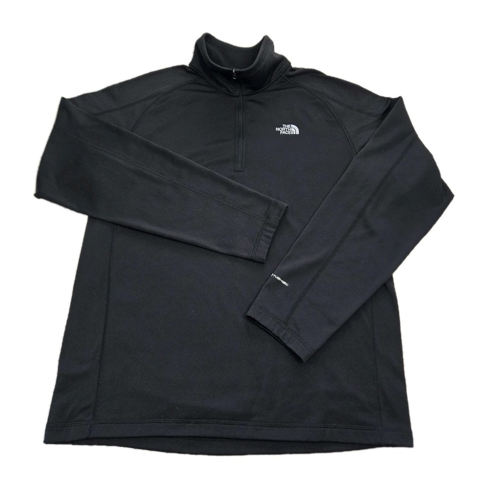 The North Face Flex 2 1/4 Zip Top Shirt‎ Pullover Jacket Mens Sz L NF Casual